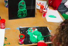 Kids painting annabels compressed